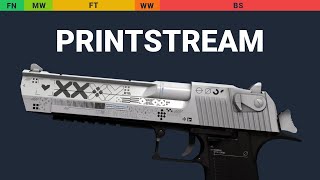 Desert Eagle Printstream Wear Preview