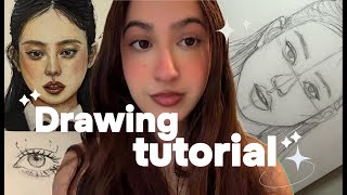 Drawing Tutorial & Sketchbook Tour! ✰✨