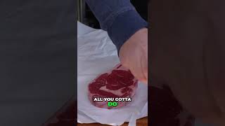 Tip for great steak!