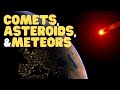 Exploring Comets, Asteroids, and Meteors