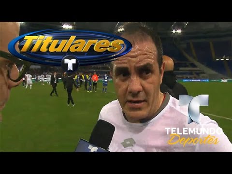 Cuauhtémoc Blanco vió a Hermosillo más lento que 10 tortugas | Titulares | Telemundo Deportes