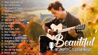 Top 50 Romantic Guitar Songs 🎶 Soothing Morning Melodies to Calm Your Heart & Soul