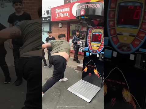 the fat man shook the machine #shortvideo