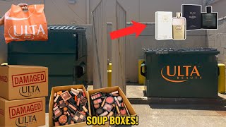 Dumpster Diving at Ulta & Finding HUGE Mystery Boxes FULL of Makeup!!!