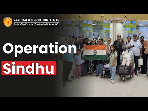 Why Operation Sindhu is NOT What You Think | Vajirao and Reddy Institute
