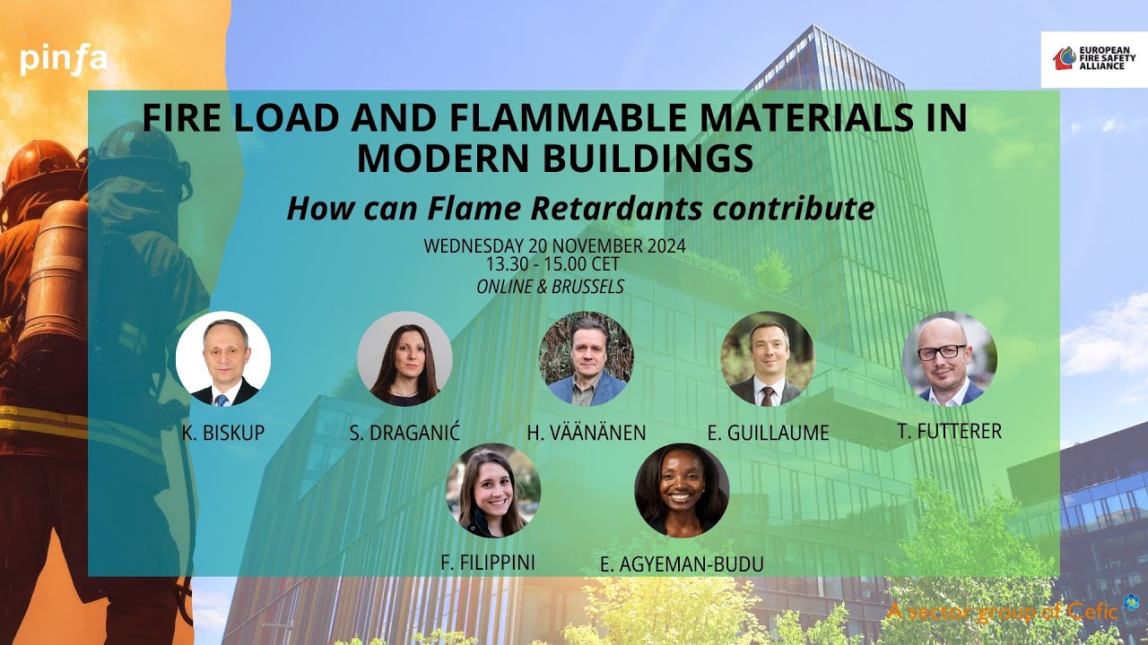 Fire load and flammable materials in modern buildings