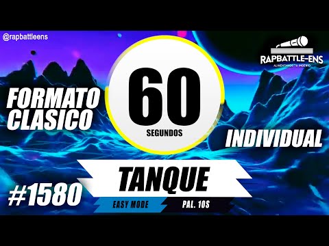 🎤 Formato FMS Individual 🔥 Base de Rap Para Improvisar Con Palabras | ENTRENAMIENTO FMS #1580