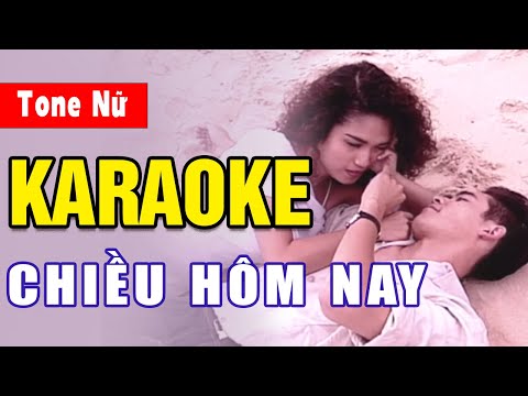 Chiều Hôm Nay Karaoke Tone Nữ | Lâm Thúy Vân | Asia Karaoke Beat Chuẩn