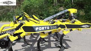 Brastal Porto 300 Mulchgrubber -Hyd Steinsicherung -Hyd Tiefenführung V-Ringwalze -Beleuchtung