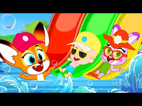Water Park Fun, Kitchen Monster & Sick Day! 💦👻🤒 | Lili and Max on Vacation!