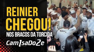 REINIER CHEGOU NOS BRAÇOS DA TORCIDA | AEROGALO