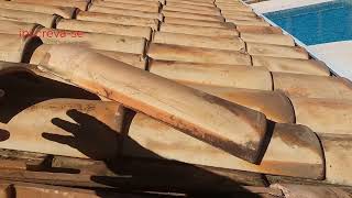 Veja como Colocar telhas capa e bica muito fácil