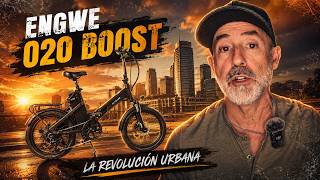 ENGWE O20 BOOST | Prueba completa de la NUEVA bici eléctrica plegable y urbana por solo 989 euros