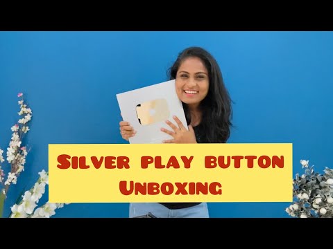 Silver Play Button Unboxing |Sizzling Dancer