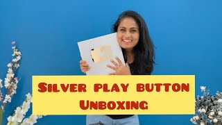 Silver Play Button Unboxing |Sizzling Dancer