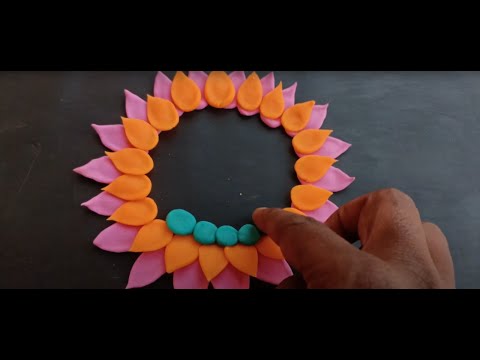 Easy and Simple Flower Design | Home Craft Ideas | Small Duration Videos | Mini Bandi