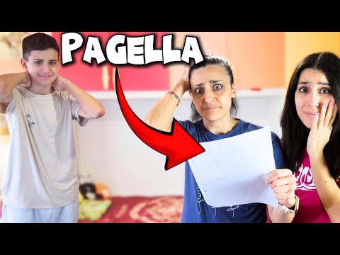 REAZIONE alla PAGELLA DI FINE ANNO! / tina e pippo review