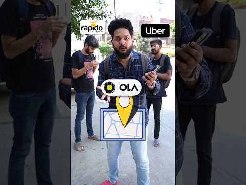 OLA vs UBER vs Rapido🔥💯🏍️ #olabike #uberbike #rapidobiketaxi #biketaxi #techplusgadgets #onlinetaxi