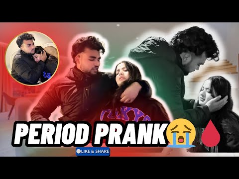 PERIOD PRANK ON MY BOYFRIEND😭!! AJJU ROONE LAGA FULL VIDEO 4K