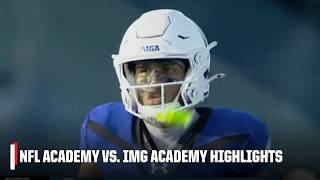 NFL Academy (UK) vs. No. 3 IMG Academy (FL) | Full Game Highlights | SC Next Showcase
