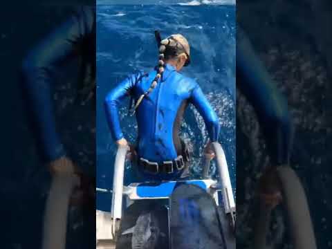 헐~!! 바다에 들어가려다 깜짝 놀란 이유 shorts