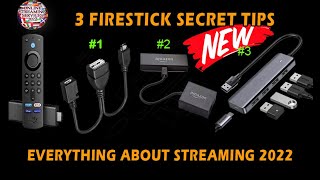 Three firestick Expansion Tips for 2022 4K Firesticks