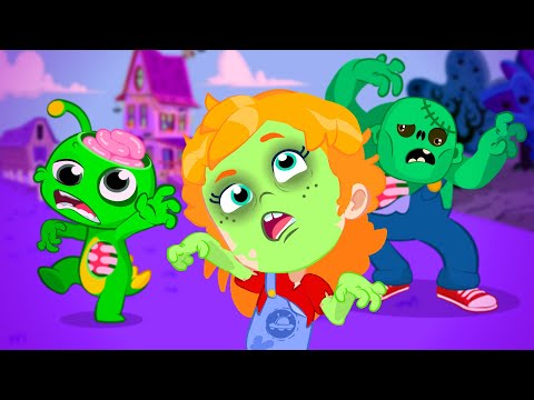 🎃 Surpresa na festa de fantasia do halloween! 🎃| Groovy o Marciano & Phoebe se vestem de vampiros