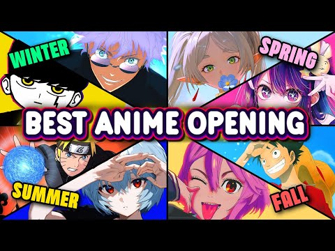 The BEST Anime Opening of Each Season