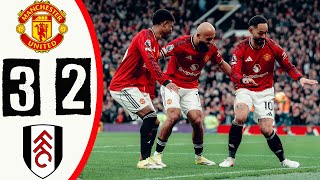 🚨MENANG DRAMATIS❗❗HASIL MAN UNITED VS FULHAM 3-2✅SESKO CETAK GOL KEMENANGAN🤩TAKTIK CARRICK NGERI🔥