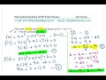 Polynomial and Exponential Equations