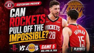 Can the Houston Rockets win Game 5 in LA against the Lakers?