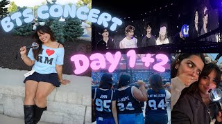 I SAW BTS TWICE \\ bts airirang day 1 and 2 foxborough 🤭🤭