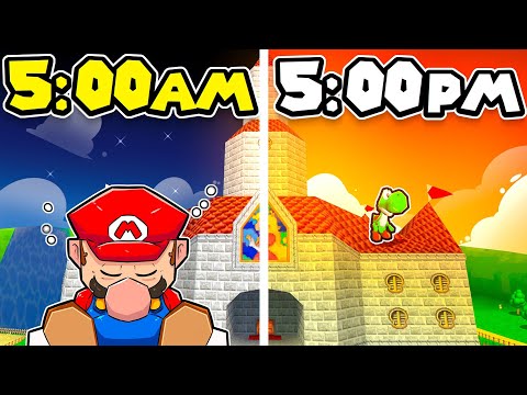 Mario 64, mas o dia tem 24 horas!