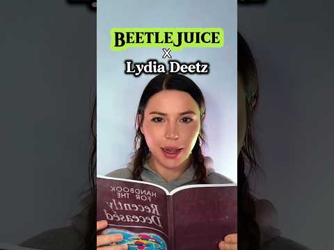 LYDIA DEETZ X BEETLEJUICE 🪲