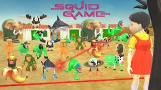 Animals Italian Brainrot Play Squid Game Red Light Green Light Save