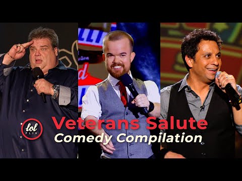 Aircraft Carriers, Code Talkers, Blackhawk Helicopters | Veteran Salute Stand-up Comedy Compilation