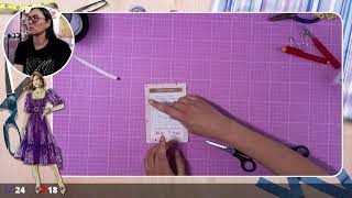 Vacances Couture : On termine la deuxième robe  | Live Couture