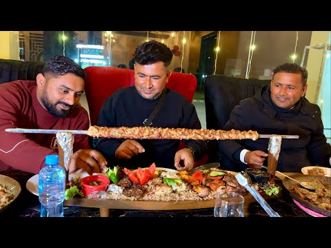 Famous Turkish Kebab Platter its So Yummy