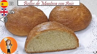 Bollos de Manteca con Anís | Receta de Cocina en Familia