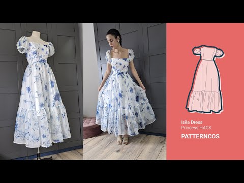 ¡Cosiendo un vestido de princesa! Vestido Isila HACK 🌸 ENG SUBS 🌸