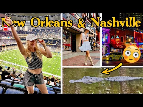 NEW ORLEANS & NASHVILLE - Mississippi Tour, Karaoke & Football - USA Südstaaten Roadtrip Teil 4