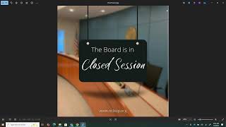 January 6, 2026  Board Meeting