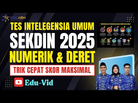 TRIK CEPAT MENGERJAKAN SOAL TIU NUMERIK SKD KEDINASAN 2025