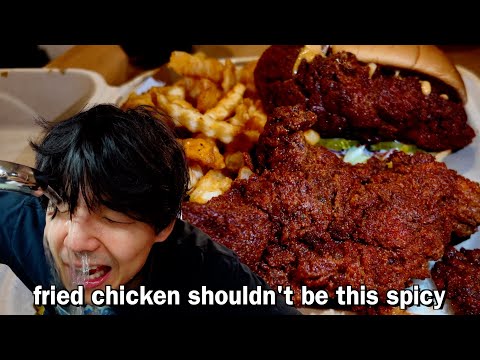 What I Eat NYC: Spiciest Fried Chicken Of My Life + Valentines Day Date w/ Viv