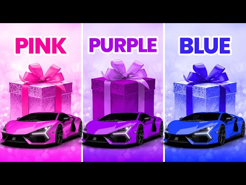 Choose Your Gift! 🎁 Pink, Purple or Blue 💗💜💙