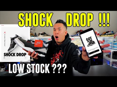 DO NOT PANIC 🚨 SHOCK DROP JORDAN 3 BLACK CEMENT SNKR APP STOCK NOT AS BIG AS WE THOUGHT