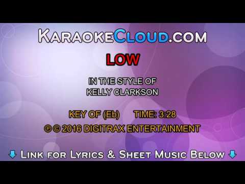 Kelly Clarkson – Low (Backing Track)