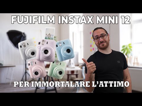 Fotocamera istantanea Fujifilm Instax Mini 12, per immortalare l'attimo!