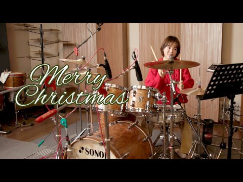 [하준맘 드럼] 크리스마스 락앤롤 드럼연주 Christmas Rock and Roll | 비글부부