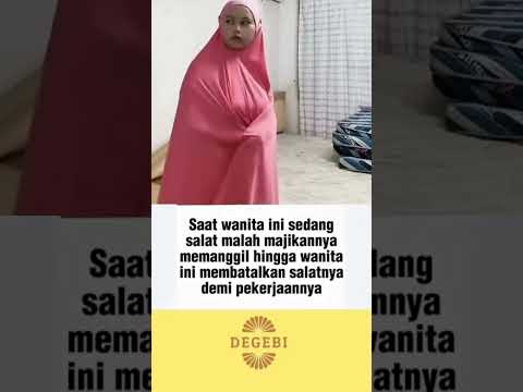 LAGI SHOLAT DIPANGGIL MAJIKAN